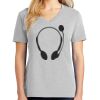 1-Hr Ladies V-Neck T-Shirt Thumbnail