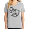 1-Hr Ladies V-Neck T-Shirt Thumbnail