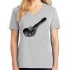 1-Hr Ladies V-Neck T-Shirt Thumbnail