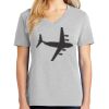 1-Hr Ladies V-Neck T-Shirt Thumbnail