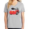 1-Hr Ladies V-Neck T-Shirt Thumbnail
