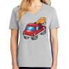 1-Hr Ladies V-Neck T-Shirt Thumbnail