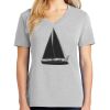 1-Hr Ladies V-Neck T-Shirt Thumbnail
