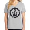 1-Hr Ladies V-Neck T-Shirt Thumbnail