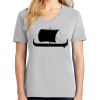 1-Hr Ladies V-Neck T-Shirt Thumbnail