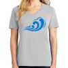 1-Hr Ladies V-Neck T-Shirt Thumbnail