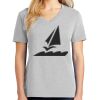 1-Hr Ladies V-Neck T-Shirt Thumbnail
