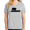 1-Hr Ladies V-Neck T-Shirt Thumbnail