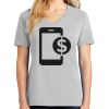 1-Hr Ladies V-Neck T-Shirt Thumbnail