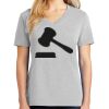 1-Hr Ladies V-Neck T-Shirt Thumbnail