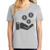 1-Hr Ladies V-Neck T-Shirt Thumbnail