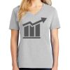 1-Hr Ladies V-Neck T-Shirt Thumbnail