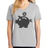 1-Hr Ladies V-Neck T-Shirt Thumbnail