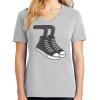 1-Hr Ladies V-Neck T-Shirt Thumbnail