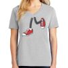 1-Hr Ladies V-Neck T-Shirt Thumbnail