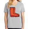 1-Hr Ladies V-Neck T-Shirt Thumbnail