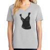 1-Hr Ladies V-Neck T-Shirt Thumbnail