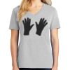 1-Hr Ladies V-Neck T-Shirt Thumbnail