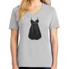 1-Hr Ladies V-Neck T-Shirt Thumbnail
