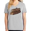 1-Hr Ladies V-Neck T-Shirt Thumbnail