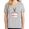 1-Hr Ladies V-Neck T-Shirt Thumbnail