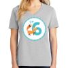 1-Hr Ladies V-Neck T-Shirt Thumbnail