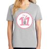1-Hr Ladies V-Neck T-Shirt Thumbnail
