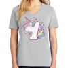 1-Hr Ladies V-Neck T-Shirt Thumbnail