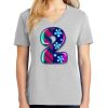 1-Hr Ladies V-Neck T-Shirt Thumbnail