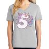 1-Hr Ladies V-Neck T-Shirt Thumbnail