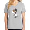 1-Hr Ladies V-Neck T-Shirt Thumbnail