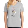 1-Hr Ladies V-Neck T-Shirt Thumbnail