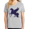1-Hr Ladies V-Neck T-Shirt Thumbnail