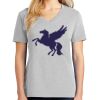 1-Hr Ladies V-Neck T-Shirt Thumbnail