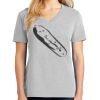 1-Hr Ladies V-Neck T-Shirt Thumbnail