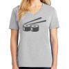 1-Hr Ladies V-Neck T-Shirt Thumbnail