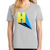 1-Hr Ladies V-Neck T-Shirt Thumbnail