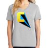 1-Hr Ladies V-Neck T-Shirt Thumbnail