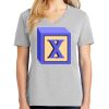 1-Hr Ladies V-Neck T-Shirt Thumbnail