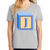 1-Hr Ladies V-Neck T-Shirt Thumbnail