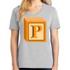 1-Hr Ladies V-Neck T-Shirt Thumbnail