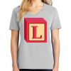 1-Hr Ladies V-Neck T-Shirt Thumbnail