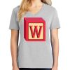 1-Hr Ladies V-Neck T-Shirt Thumbnail