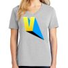 1-Hr Ladies V-Neck T-Shirt Thumbnail