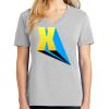 1-Hr Ladies V-Neck T-Shirt Thumbnail