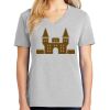 1-Hr Ladies V-Neck T-Shirt Thumbnail