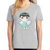 1-Hr Ladies V-Neck T-Shirt Thumbnail