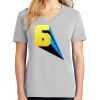 1-Hr Ladies V-Neck T-Shirt Thumbnail