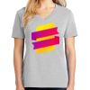 1-Hr Ladies V-Neck T-Shirt Thumbnail