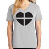 1-Hr Ladies V-Neck T-Shirt Thumbnail